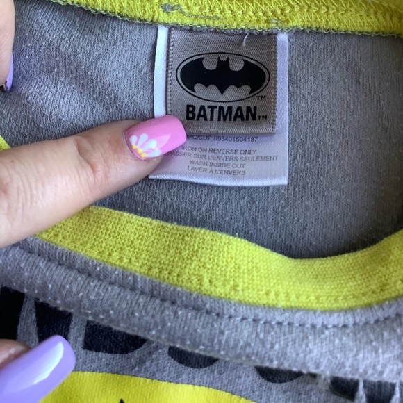 Batman Handsome Like Daddy Toddler Short Sleeve Shirt Tee 18M-24M - Picture 5 of 5